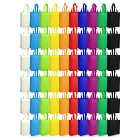 Sac écologique non tissé recyclable, sac de courses réutilisable en TNT, sac de transport personnalisé avec logo, vente en gros à bas prix pour supermarché, marché, épicerie