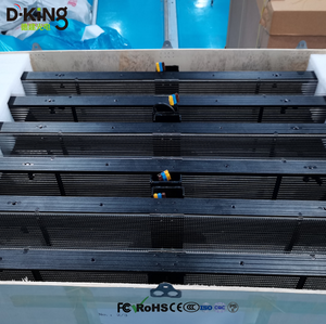 D-King Transparent LED Display <b>Screen</b> Hot Sell Indoor P3.91 Curtain <b>Window</b> Glass Wall TV Panels <b>Mesh</b> Display Panel Mounting - Product Image 6