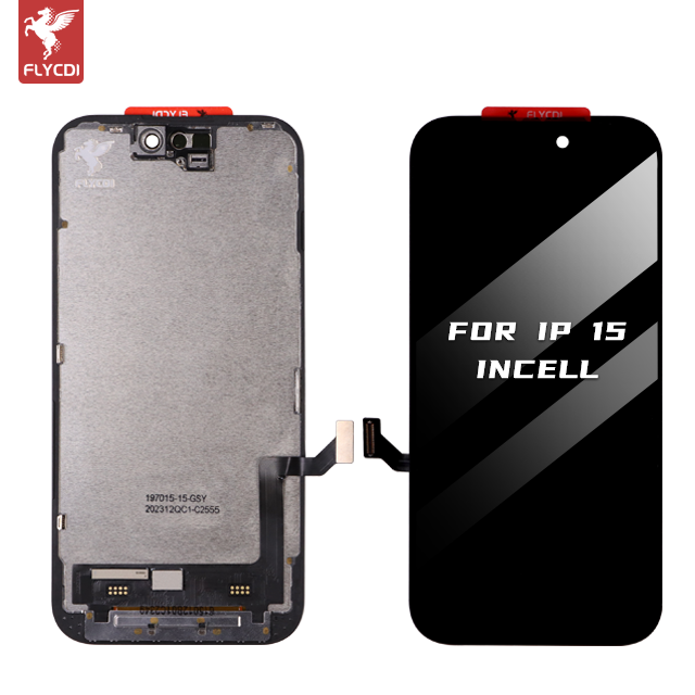 ZY INCELL FHD COF iPhone 15 PRO MAX パネル 40033 - DISPLAY LCD FOR IPHONE 15 PRO MAX BLACK (INCELL ZY