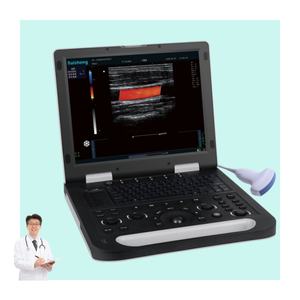 Ecografo Portatile 3D Digitale a Colori Doppler con Sonda Convessa Integrata da 3.5MHz per Uso Umano e Veterinario (Gravidanza Animale) - Product Image 1