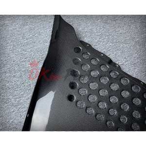 Grille de refroidissement du compartiment moteur en fibre de carbone à motif d'usine SF90 pour <span class=keywords><strong>Ferrari</strong></span> SF90 - Product Image 3