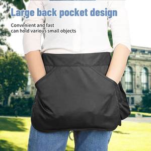 Fashion Gardeners Utility Apron with Adjustable Belt Waist Pouches for Tool and <b>Seed</b> Multiple Pocket Apron Bag - Product Image 5