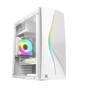 하이 퀄리티 마이크로 ATX 미드 타워 PC 케이스 ARGB 스트립 하이 엔드 게이밍 데스크탑 컴퓨터 케이스 - Product Image 2