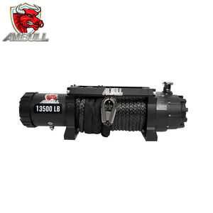 Ambull <span class=keywords><strong>Treuil</strong></span> de remorque puissant de 13500lbs <span class=keywords><strong>Treuil</strong></span> électrique de récupération tout-terrain avec boîtier de contrôle IP67 étanche pour <span class=keywords><strong>4x4</strong></span> tout-terrain - Product Image 1