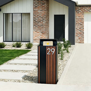 Buzón de <span class=keywords><strong>Correos</strong></span> Grande para Exteriores, Buzón Moderno para Paquetes, Buzón de Jardín para Mensajería, Buzón para Recibir Paquetes y Envíos - Product Image 2