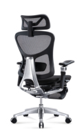 Chaises de bureau ergonomiques en mesh de luxe pour cadres, mobilier de direction moderne personnalisé, support lombaire réglable, chaise pivotante à 360°
