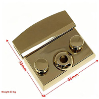 Serrure de bagage de haute qualité 33x35MM, serrure à combinaison, serrure à code, petite serrure carrée en alliage, serrure mécanique