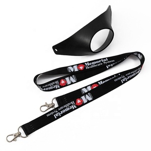 Wholesale Custom Polyester Cup Drink Bottle Wine Glass Holder Lanyard Portable Hand Free Neck Strap Promotional
