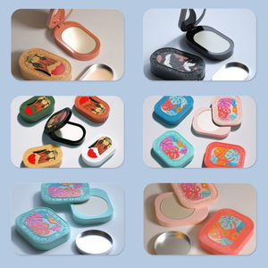 กล่องบรรจุภัณฑ์น้ำหอมแบบแข็ง MLM ขนาด 10 กรัม แบบกำหนดเองได้ กล่องโลหะคุณภาพสูงแบบแม่เหล็ก บรรจุภัณฑ์เครื่องสำอางรูปทรงพิเศษแบบ OEM - Product Image 5