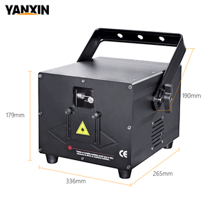 Macchina per Spettacoli Laser RGB a Colori Completi 5W-10W con Controllo DMX512 per Cerimonie Nuziali e Decorazioni Sceniche - Product Image 3