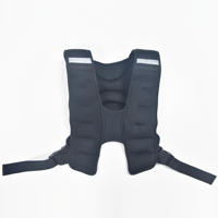 Gilet de musculation unisexe réglable en néoprène et sable de fer 25oz pour entraînement, course et fitness