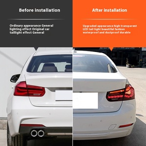New 12V Scale Design <b>LED</b> Tail <b>Light</b> Assembly for 3 Series F30/F35 <b>Red</b> Turn Signal ABS Material Restoration Compatible F30 - Product Image 4