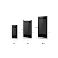 Hiwink Tuya 5 pouces Android écran tactile IP interphone vidéo porte téléphone filaire WiFi réseau système d'interphone Solution pour Villas