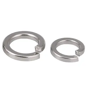 SPRING WASHER DIN127 Split Lock Washers SS304 wash 4#6# metric washer zinc plated ASME standard