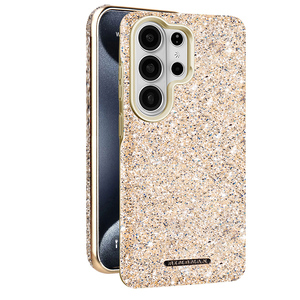 Fundas Magnéticas para Teléfono Móvil con Diamantes Brillantes para Samsung S26 S23 S24 Ultra S25 Plus, Recubrimiento Anti-Golpes - Product Image 1