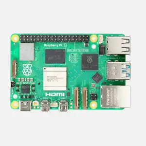 Raspberry beri PI 5 Generation kit papan pengembangan Pi5 Python pemrograman Linux komputer kecil Raspberry Pi 4B/5B 4G 8G