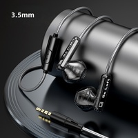 Écouteurs intra-auriculaires filaires 3,5 mm/Type-C avec contrôle du volume et des appels, IPX-5, pour le sport et le gaming – Qualité sonore supérieure – Direct Usine