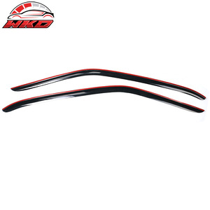 Pare-soleil de fenêtre en acrylique teinté fumé de style fin pour Subaru Impreza 2002-2007, déflecteur de vent, visière de voiture, protection contre la pluie - Product Image 6