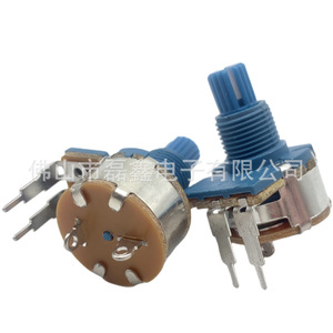 โพเทนชิโอมิเตอร์แบบหมุน Leixin รุ่น 149 สีน้ำเงิน แกน 15 มม. ฟิล์มคาร์บอน ปรับได้ พร้อมสวิตช์ - Product Image 4