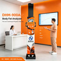 Moniteur de composition corporelle médical pour centres de régime, personnalisable OEM, certifié CE, fabrication en usine