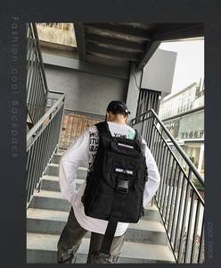 Yeni fonksiyonel erkek sırt çantası büyük kapasiteli basit eğlence seyahat çantası dış çerçeve su geçirmez sırt çantası - Product Image 6