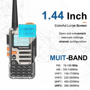 วิทยุสื่อสารแบบพกพา Baofeng UV-K68 5W คู่ย่านความถี่ VHF UHF กันน้ำ IP65 พร้อมแป้นพิมพ์แบบเต็มรูปแบบ ระยะไกล - Product Image 1