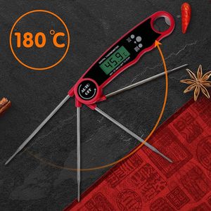 Termómetro Digital LCD para Carne, Lectura Instantánea, Termómetro de Cocina para Medir la Temperatura de los Alimentos con Abrebotellas - Product Image 6