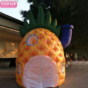 Toko Stan Promosi Buah Kecil, Tenda Berbentuk Nanas Minuman Buah Meledak, Tenda Kios Nanas Tiup - Product Image 1