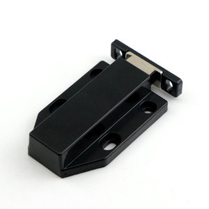 Loquet magnétique en plastique modèle 208 pour porte de placard de rangement avec mécanisme à ressort, ouverture et fermeture à une pression - Product Image 3