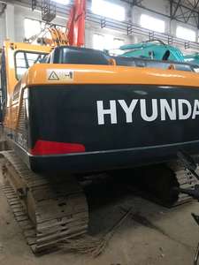 Pelle mécanique sur chenilles originale de la Corée Hyundai 215 Moteur Yanmar d'occasion à haut rendement en bon état Vente - Product Image 3