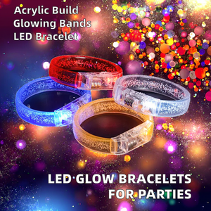 Pulsera LED <span class=keywords><strong>Redshark</strong></span> RS36 Personalizada al por Mayor para Fiestas Diwali, con Batería, Botón Luminoso, Acrílico, para Bodas, Precio Bajo, para Exteriores - Product Image 2