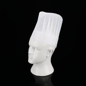 Chapeau rond de cuisine non tissé, bonnet de cuisine, ajustable, ustensile de cuisine, pour sushi, pour hommes et femmes, pièces - Product Image 4