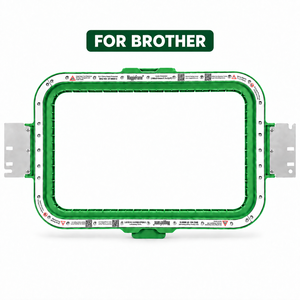 Cerceau à broder magnétique 7,7x12,5 pouces (195x315 mm) MaggieFrame pour machine à broder multi-aiguilles Brother <span class=keywords><strong>PR</strong></span> PR1055X PR1000 PR680W - Product Image 1