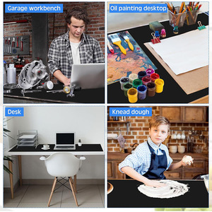 حصيرة كونترتوب مانعة للإنزلاق من الدرجة الغذائية مفرش سيليكون واقي مقاوم للماء - Product Image 3