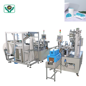 Machine automatique de fabrication et d'emballage sous film rétractable de serviettes compressées à grande vitesse avec contrôle PLC, 30-35 pièces/min, fonctionnement à haute vitesse - Product Image 3
