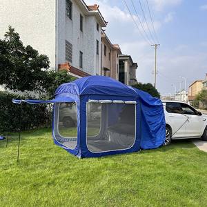 Tente arrière de voiture de loisirs de vente chaude imperméable pliante <span class=keywords><strong>Camping</strong></span> Suv voiture auvent tente de camion pour le <span class=keywords><strong>camping</strong></span> - Product Image 6