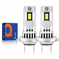 Ampoule de phare LED Q58 H7 70W haute puissance Canbus Plug and Play avec ventilateur silencieux 6500K 9000LM certifiée CE pour voiture MC