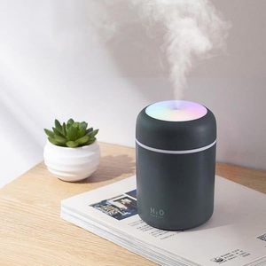 Mini Ultrasonic Atomizer <b>USB</b> Humidifier with 1 Year Warranty 300ml Capacity <36dB Noise for Household Hotel Car School RV - Product Image 1