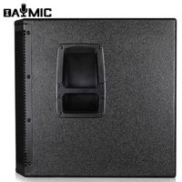 Subwoofer Haut de Gamme pour Spectacles DJ – Enceinte Active Professionnelle 15 Pouces avec Amplificateur de Puissance 1000W