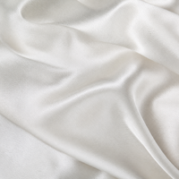 Tissu en crêpe de soie mat réversible 19 Momme 6A en soie de mûrier pour vêtements de créateur, vestes de soirée, robes et manteaux