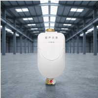 Compteur d'eau intelligent prépayé à ultrasons avec vanne intégrée, étanche, encapsulé, IoT, M-BUS, RS485, contrôle à distance sans fil