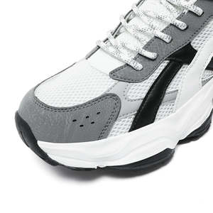 Zapatillas Deportivas de Lujo para Hombre, Parte Superior de Malla Transpirable, Absorción de Impactos, Resistentes al Desgaste, Suela Suave, Aumentan la Altura, para Correr y Caminar - Product Image 6