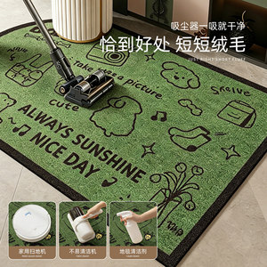 Cute Cartoon <b>Door</b> Mat Rectangle Stain Resistant Indoor Entrance Mat for Homes Blended Material <b>Spring</b> 2026 - Product Image 3