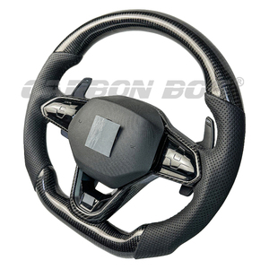 Volante de Fibra de Carbono Directo de Fábrica para Volkswagen MK8 MK7 MK6 Golf R <span class=keywords><strong>GTI</strong></span> GTD GTE <span class=keywords><strong>Polo</strong></span> Golf8 Golf7 - Product Image 4