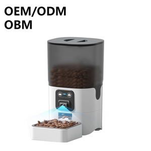 Автоматическая кормушка для кошек и собак с регулируемым углом наклона, двусторонней аудиосвязью, Wi-Fi камерой 2.4G, легкой очисткой, съемным контейнером и настраиваемым расписанием кормления (1-10 приемов пищи в день) - Product Image 1