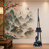 Impresora de Pared 3D Portátil Hanjie, Impresora UV Vertical para Impresión de Murales Personalizados