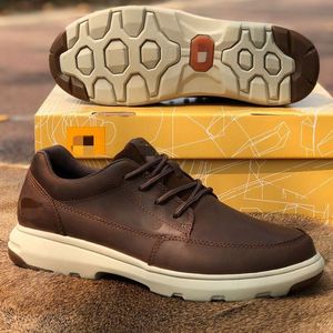 Chaussures de mode personnalisées, la célèbre marque de chaussures de randonnée imperméables pour hommes, baskets décontractées en cuir pour hommes - Product Image 4