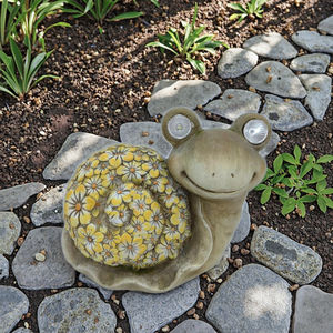 Decorazione cortile esterno fantasia oggetti in resina protezione ambientale solare LED statua animale scultura all'aperto in resina - Product Image 6