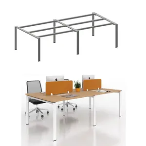 桌架办公桌工业铸铁发夹桌台