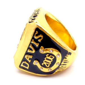 2006 Indianapolis Colts Champion Rose Gold Plated Alloy Men's <b>Ring</b> Birthday Gift Souvenir Collection - Product Image 2
